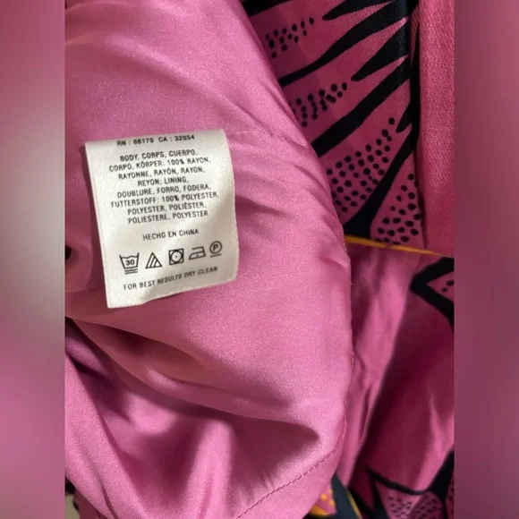 Sariah from Anthropologie Convertible strapless floral pink dress‎ Size 4 - Picture 12 of 12